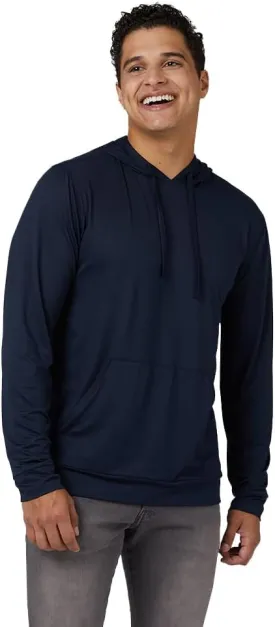 32 Degrees Men's Cool Classic Long Sleeve Hooded T-Shirt | Anti-Odor | 4-Way Stretch | Moisture Wicking