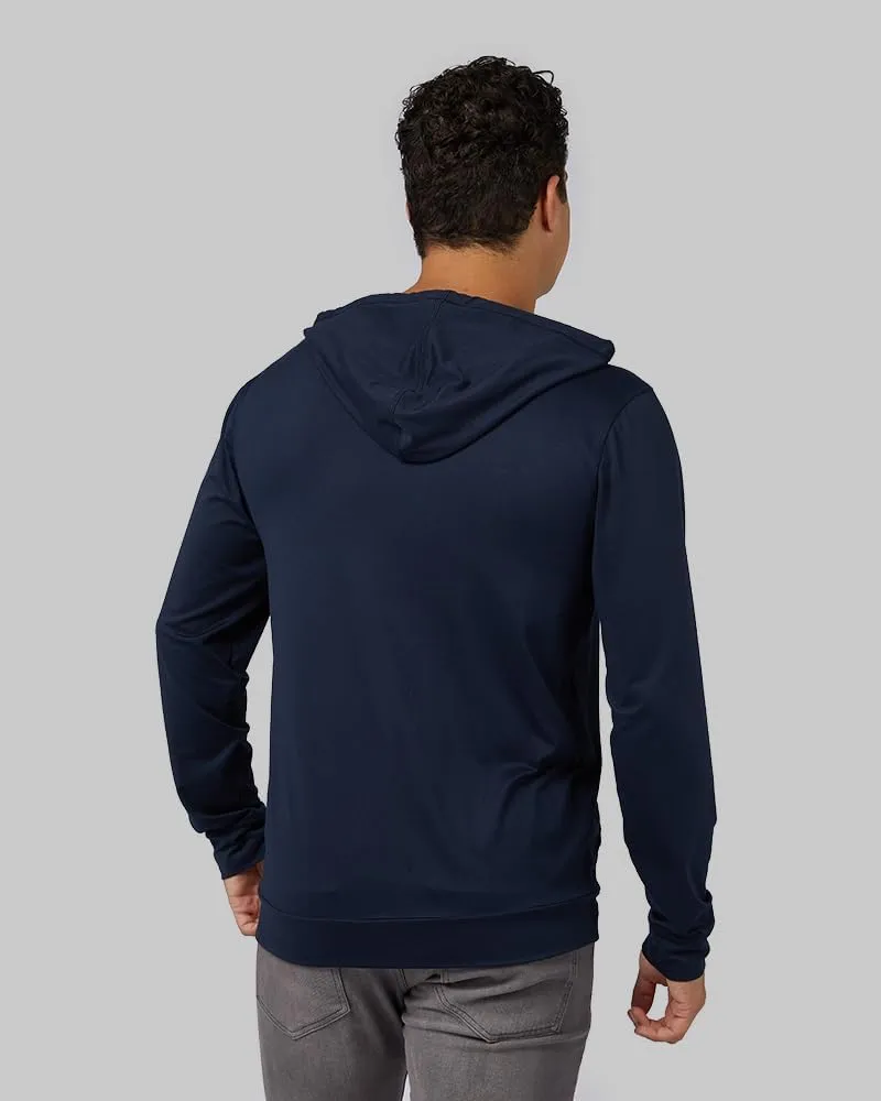 32 Degrees Men's Cool Classic Long Sleeve Hooded T-Shirt | Anti-Odor | 4-Way Stretch | Moisture Wicking