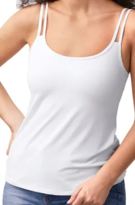 Amoena White Valletta Cami