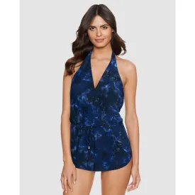 Bianca Halter Loose Fit Romper Style Swimsuit