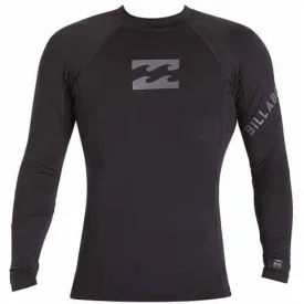 Billabong Team Wave Long Sleeve Rashguard Black MWLYETWL