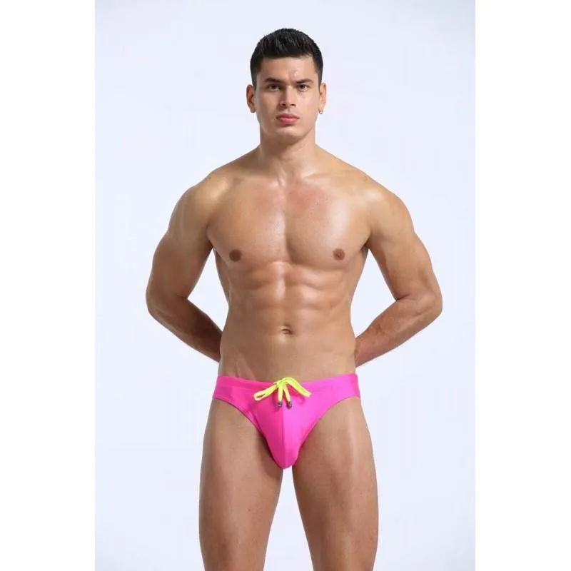 Bright Swimwear Briefs - Pink
