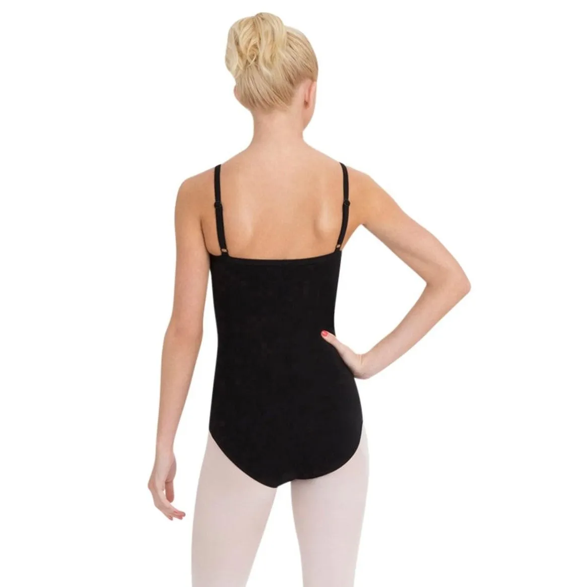 Classic Cotton Camisole Dance Leotard with Built-in-bra | Capezio | Style CC110