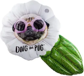 Doug The Pug Inflatable Pool Float Lounger Summer Beach Raft Puncture Resistant Mighty Mojo