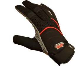Draxxus DXS Shank Paintball Gloves - Red - XXL