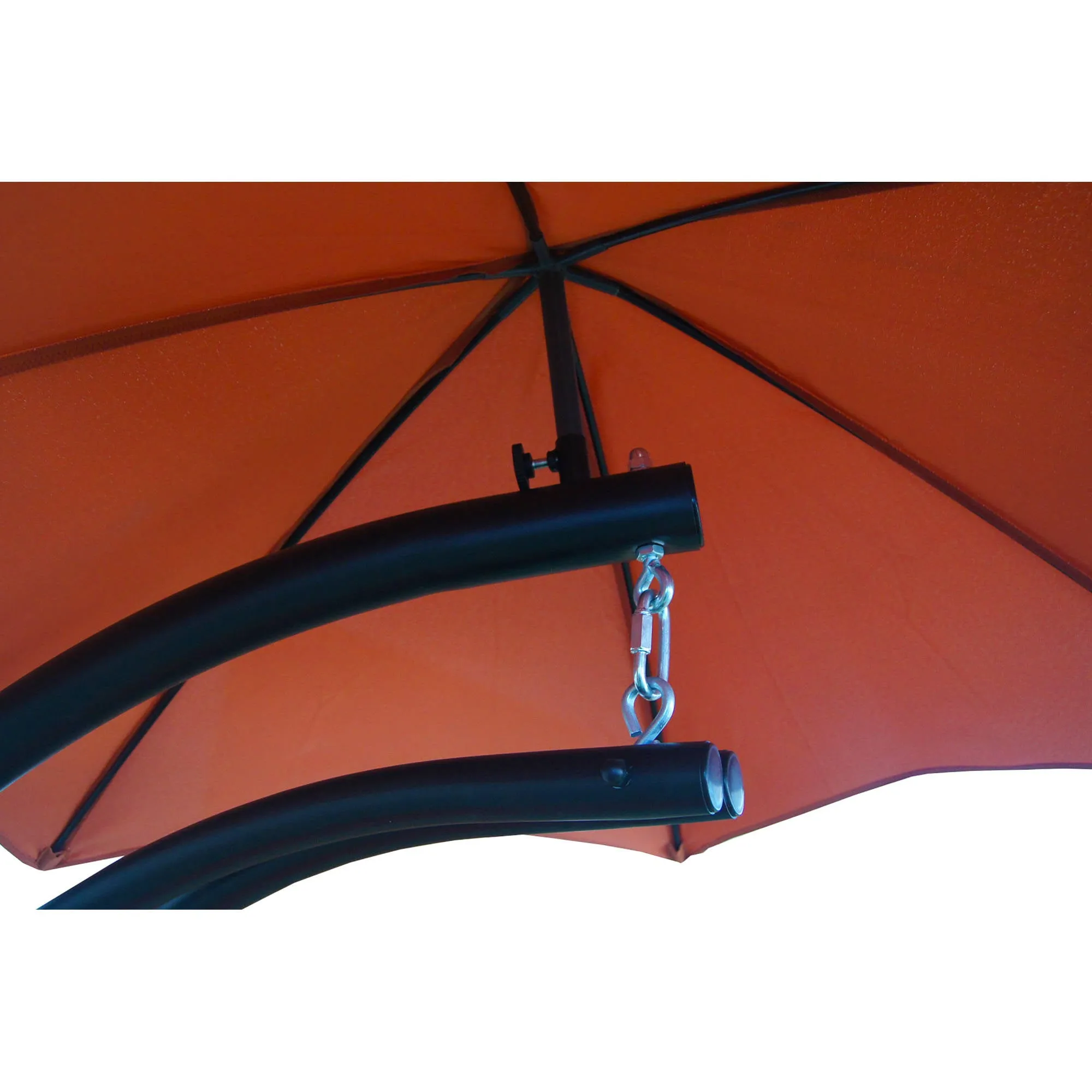 Floating Chaise Lounger with Canopy