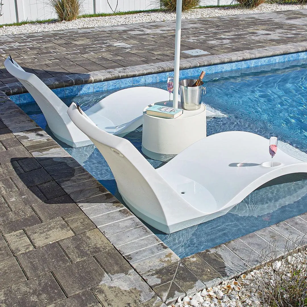 Floating Luxuries Kai Deep Water Shelf Lounger Set