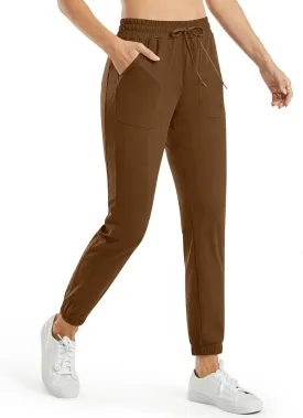 G4Free Jogger Scrubs for Women with Pockets Drawstrings Golf Athletic Pants Cinch Bottom Sweatpants Petite/Regular/Tall