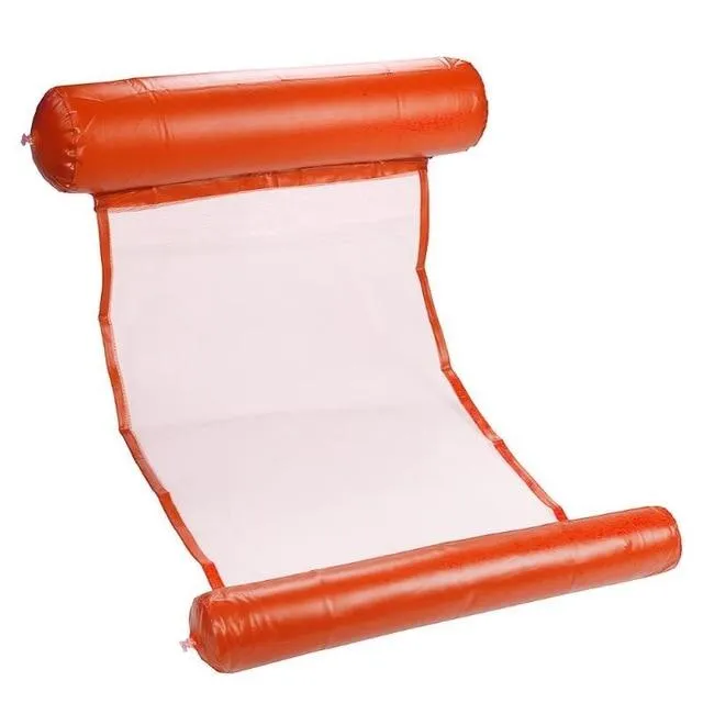 Inflatable Floating Water Hammock Lounger Bed Chair Swimming Pool Party Toy