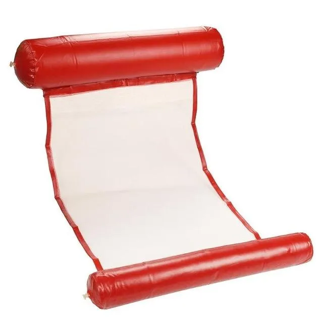 Inflatable Floating Water Hammock Lounger Bed Chair Swimming Pool Party Toy