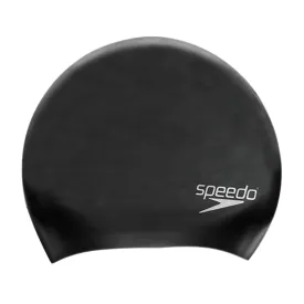 Long Hair Silicone Cap - Black