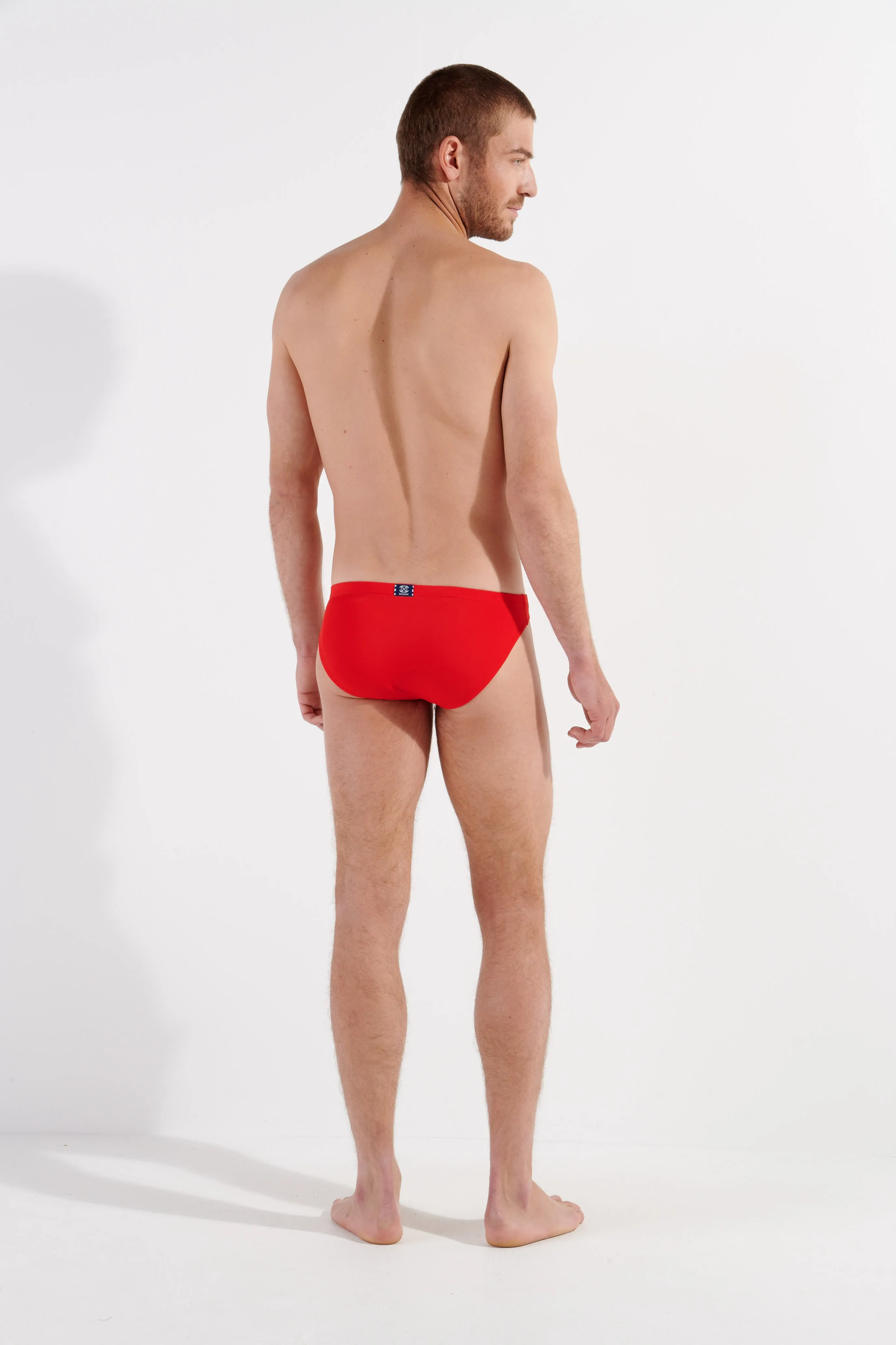Nautical Cup Swim Micro Briefs | Red 402754-00pa