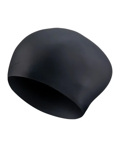 NIKE Solid Long Hair Silicone Training Cap
