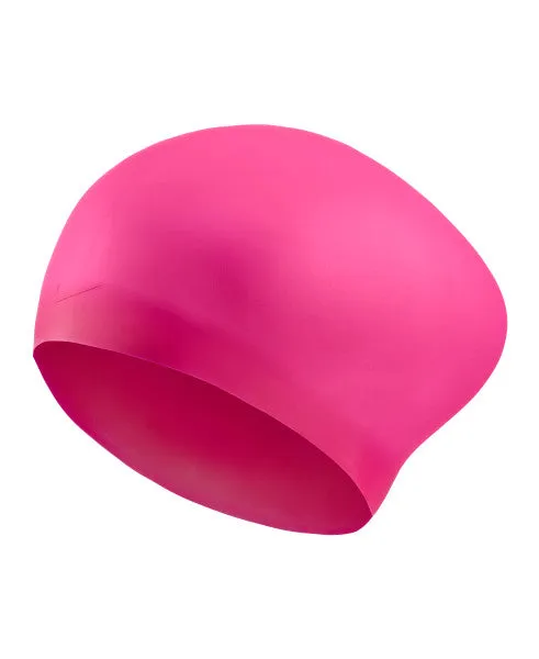 NIKE Solid Long Hair Silicone Training Cap