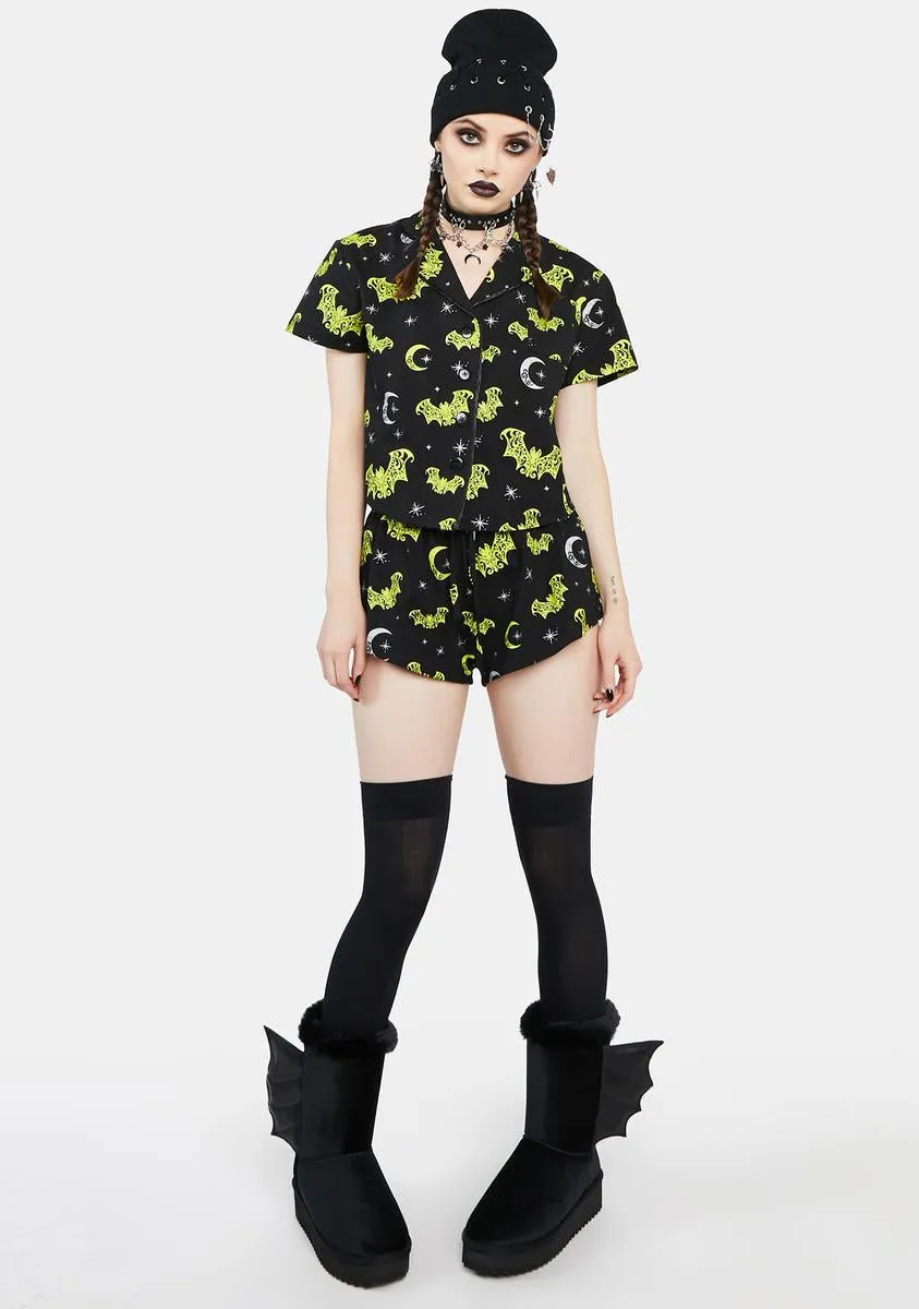 Nocturnal Behavior Pajama Set