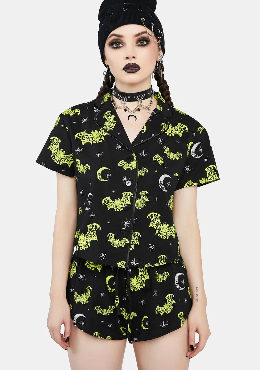 Nocturnal Behavior Pajama Set