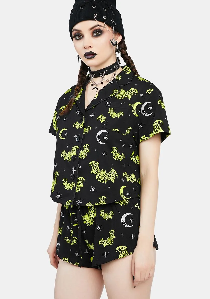Nocturnal Behavior Pajama Set