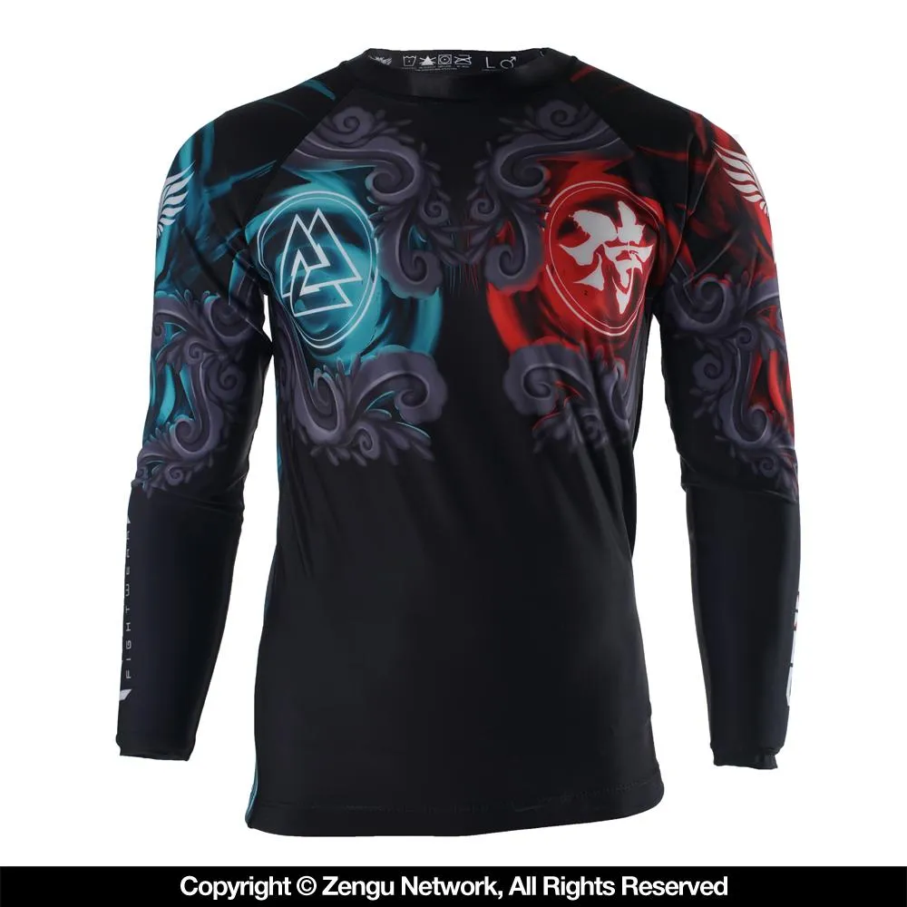 Raven "East Meets West" Grappling Rash Guard