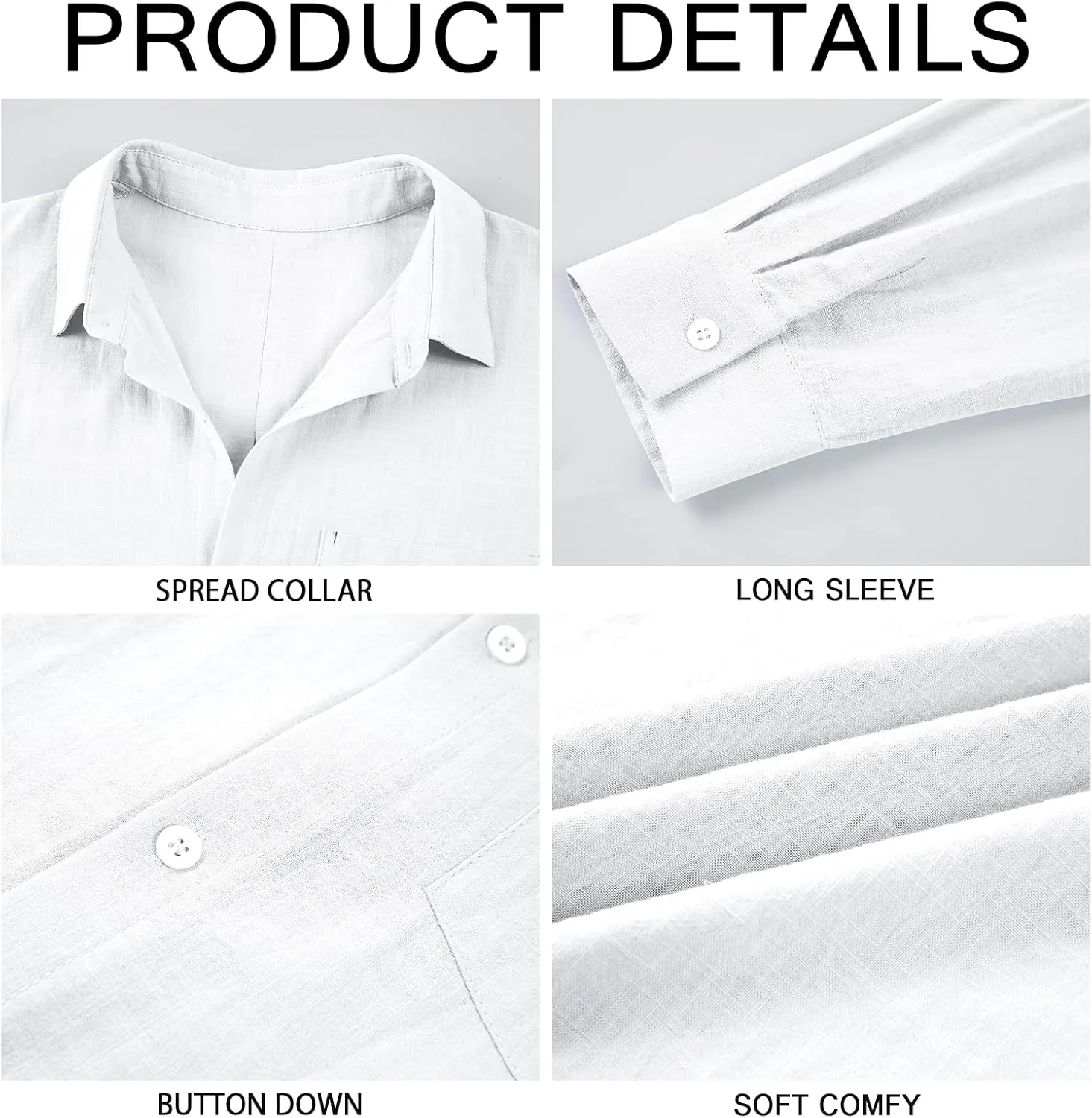 Runcati Womens Button Down Shirts Linen Cotton Long Sleeve Blouse Tunic Tops Cover Up Shirt Loose Beach Bikini Dress