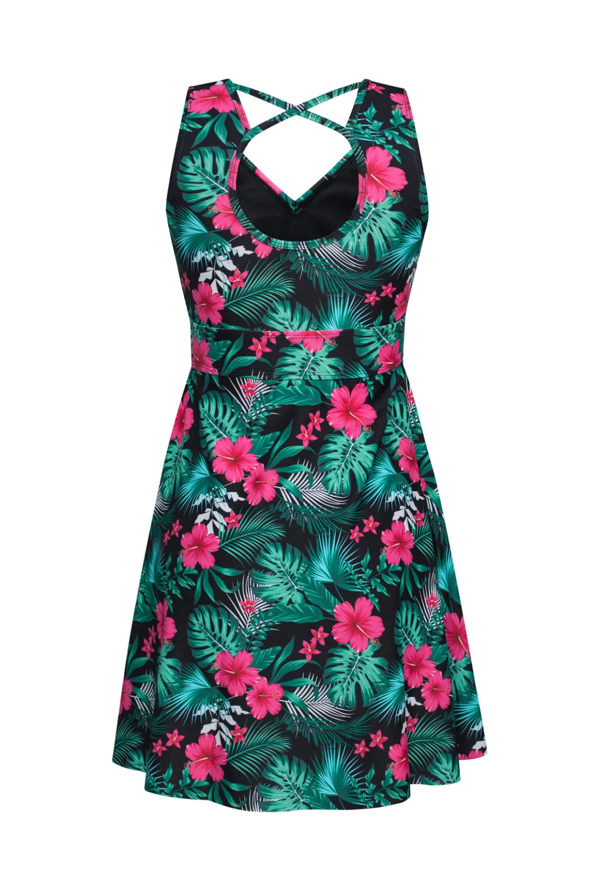 Separated Swimsuit Sleeveless V-Neck Swimwear