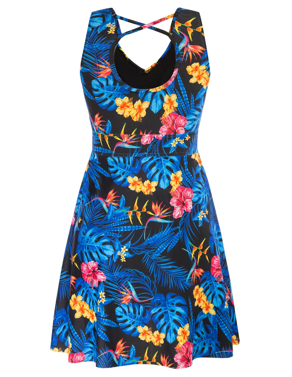 Separated Swimsuit Sleeveless V-Neck Swimwear