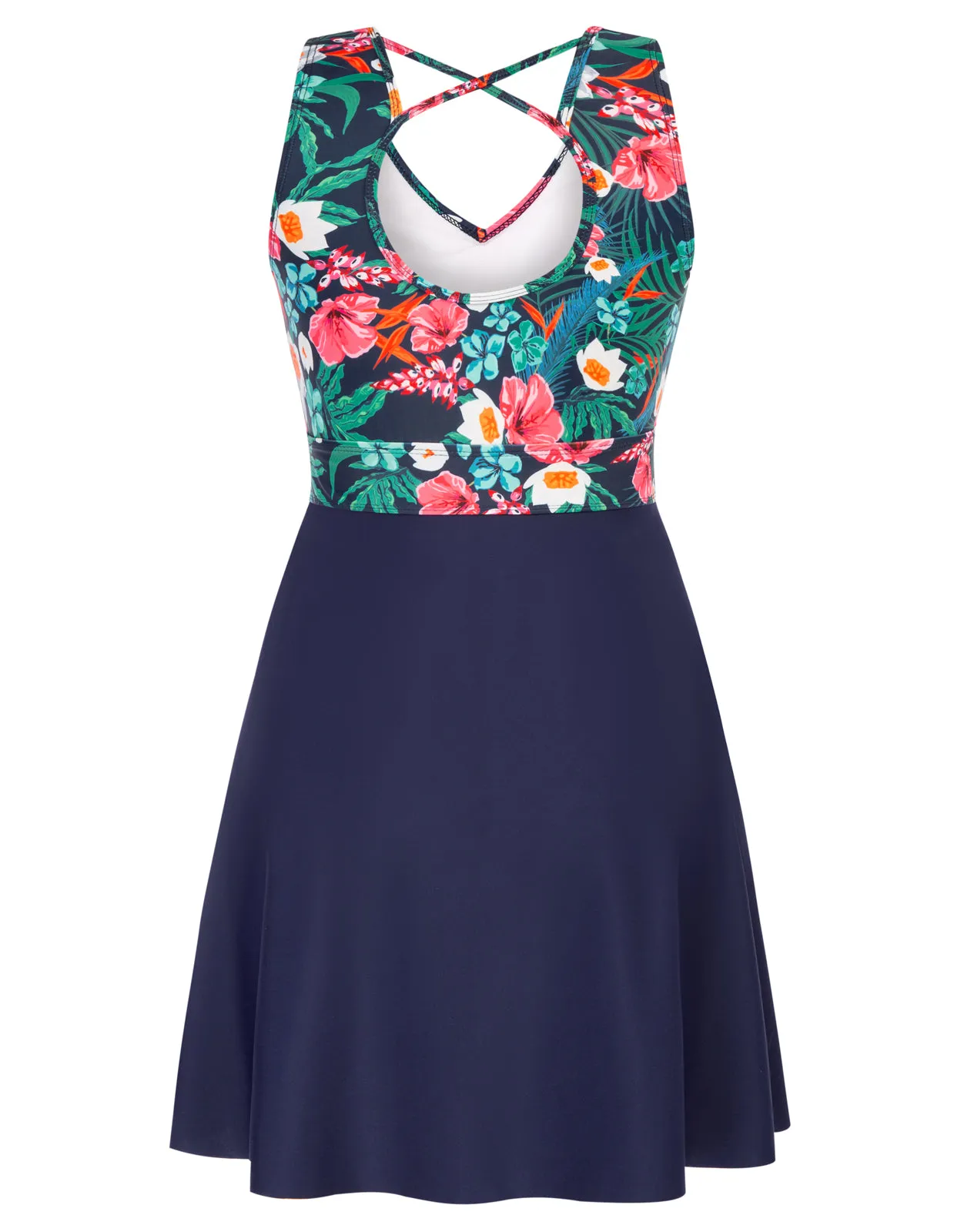 Separated Swimsuit Sleeveless V-Neck Swimwear