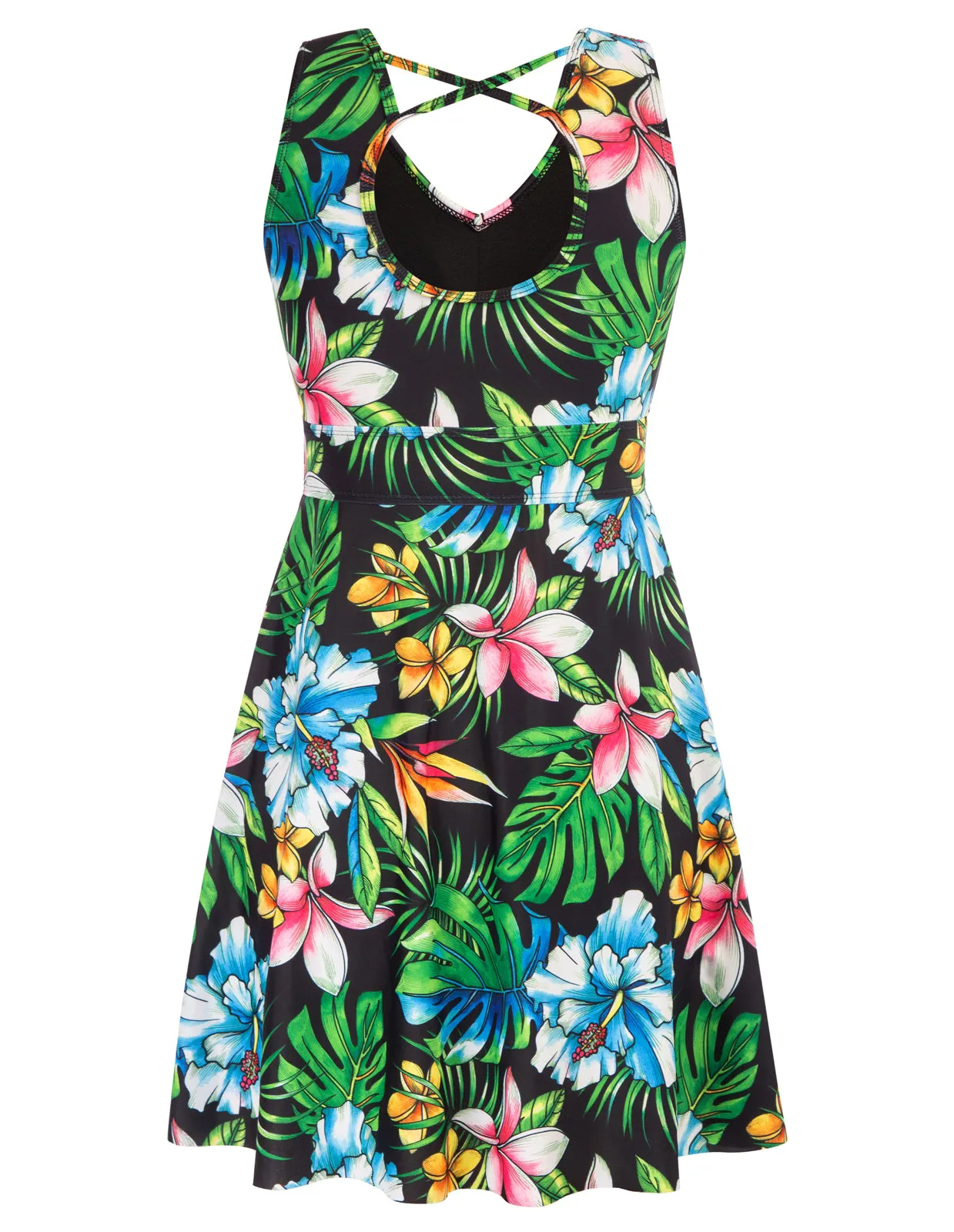 Separated Swimsuit Sleeveless V-Neck Swimwear