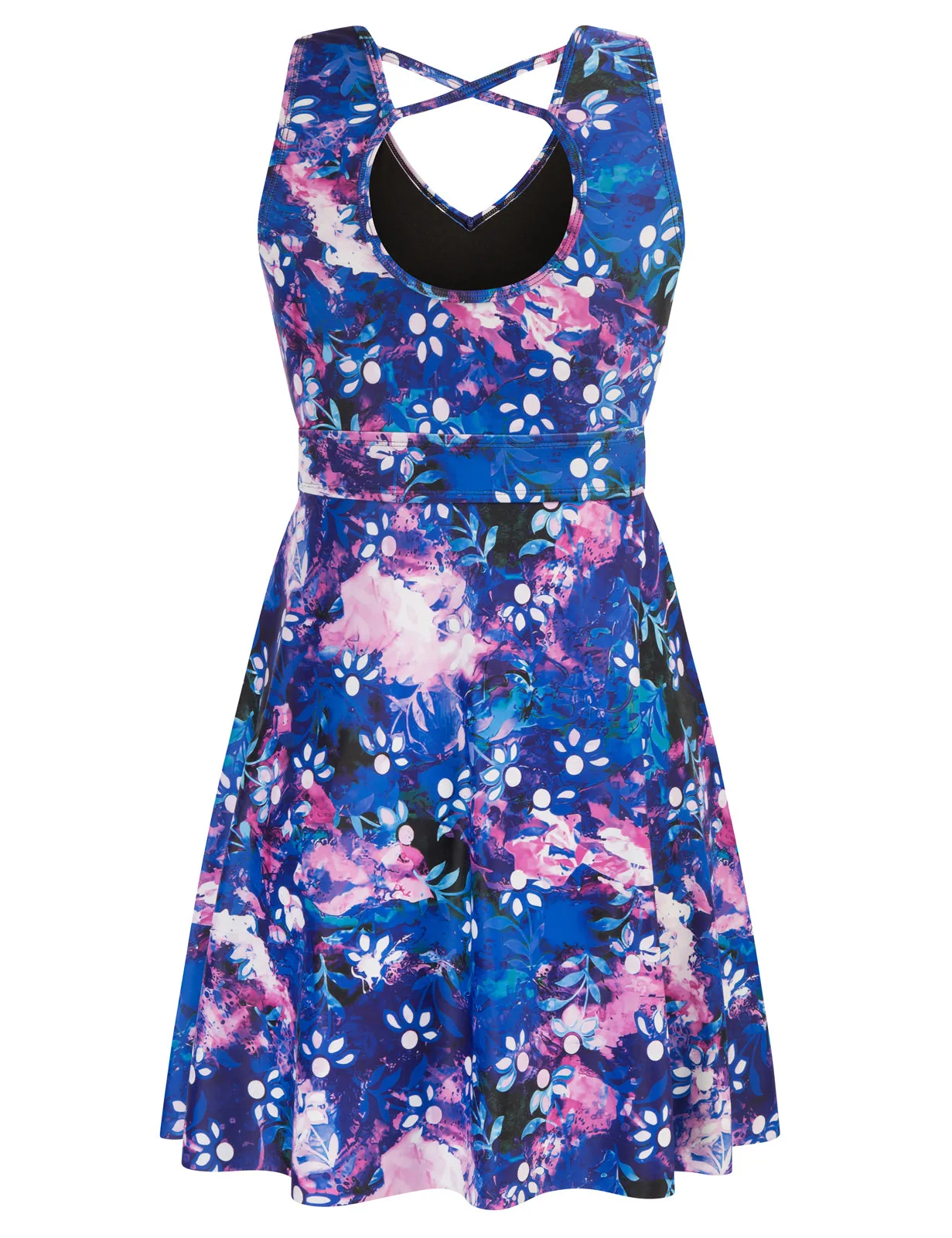 Separated Swimsuit Sleeveless V-Neck Swimwear