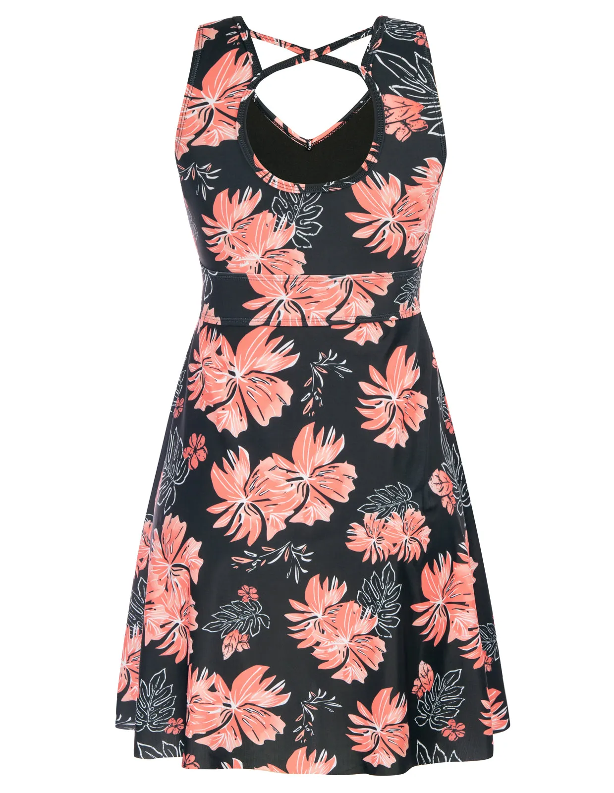 Separated Swimsuit Sleeveless V-Neck Swimwear