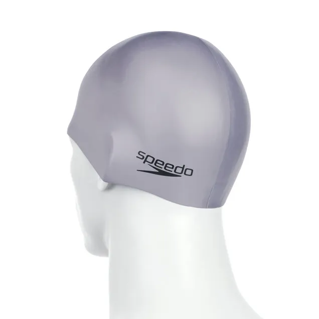 Speedo Silicone Swim Cap ChromSilver
