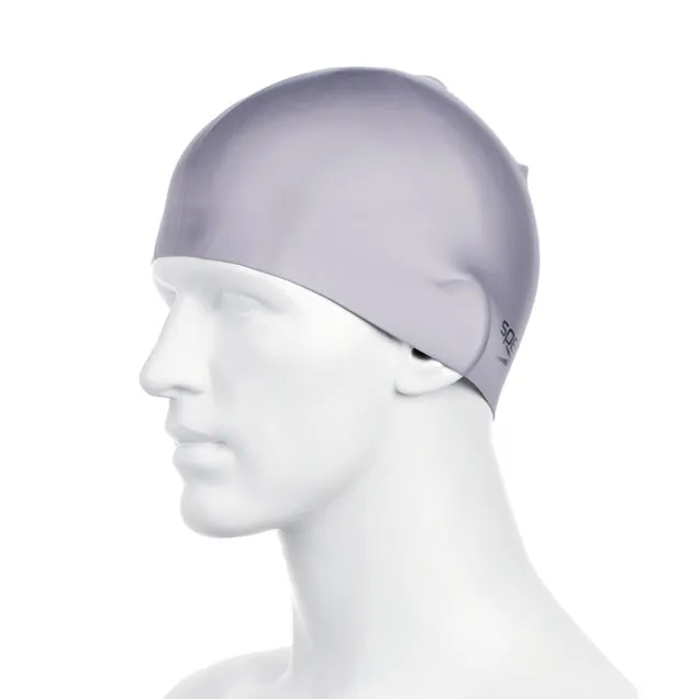 Speedo Silicone Swim Cap ChromSilver
