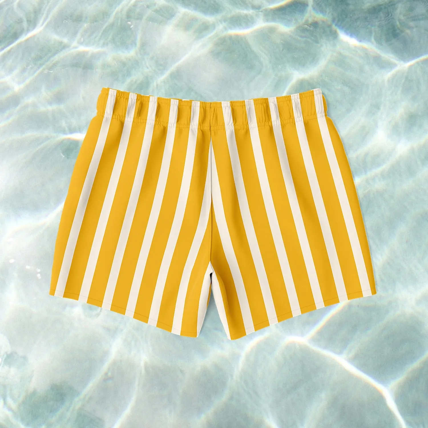 Sunset Stripe Swim Shorts