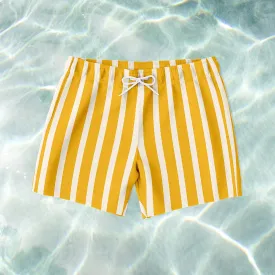 Sunset Stripe Swim Shorts