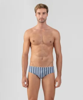 Swim Briefs w. Nordic Pattern: Deep Dive