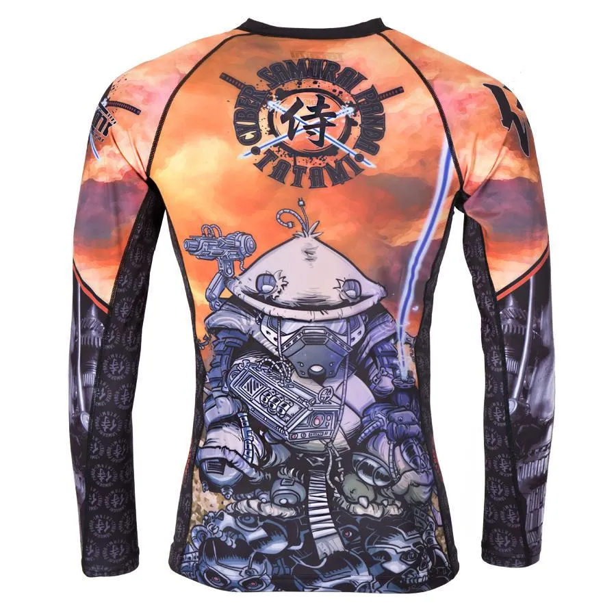 Tatami "Cyber Samurai Panda" Rash Guard