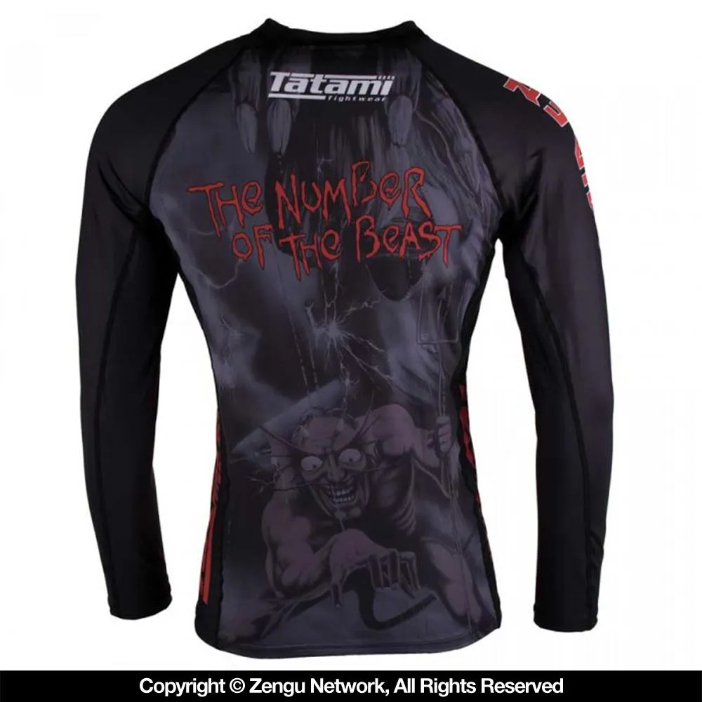 Tatami "Iron Maiden Number Of The Beast" Women's Grappling Rash Guard