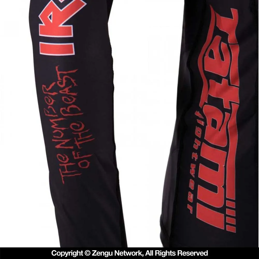 Tatami "Iron Maiden Number Of The Beast" Women's Grappling Rash Guard