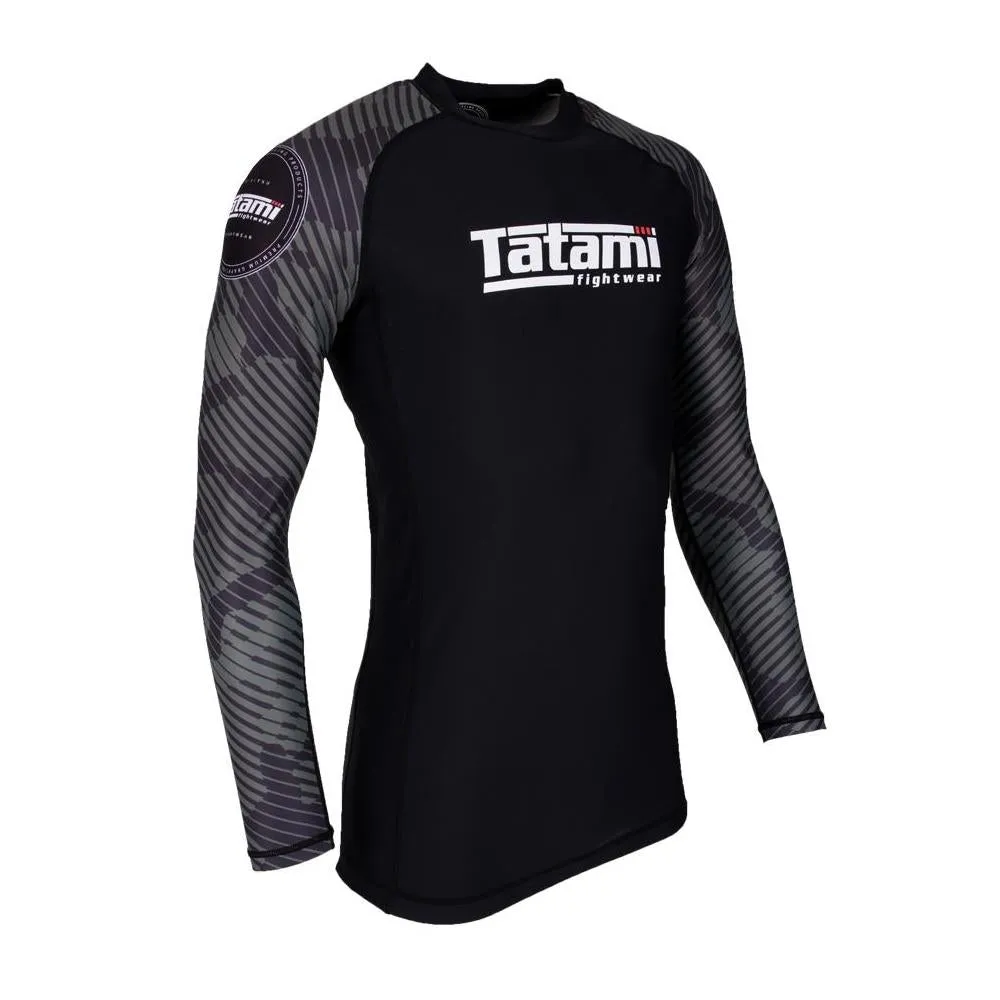 Tatami "Renegade" Long Sleeve Rash Guard - Green Camo