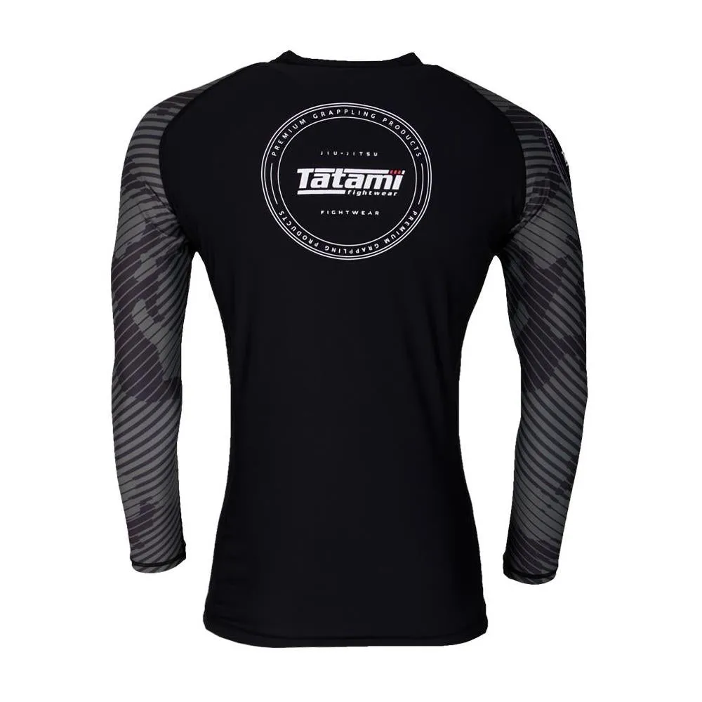 Tatami "Renegade" Long Sleeve Rash Guard - Green Camo