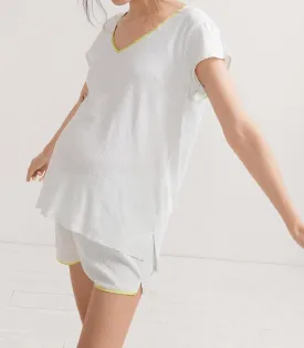 The Pointelle Short PJ Set