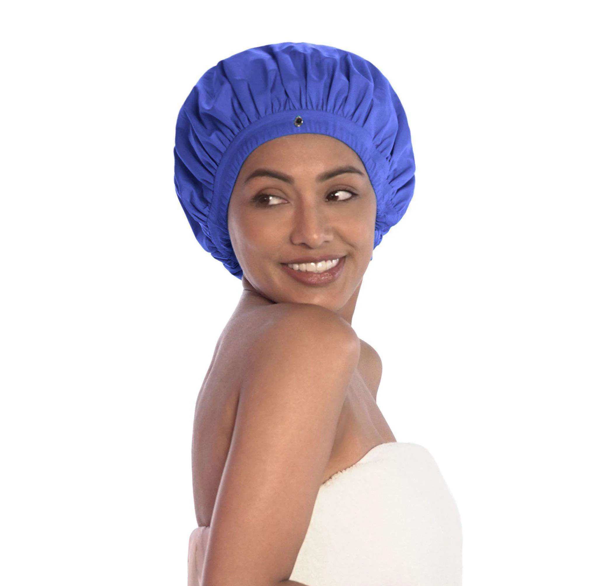TURBELLA Fitted Band Shower Cap