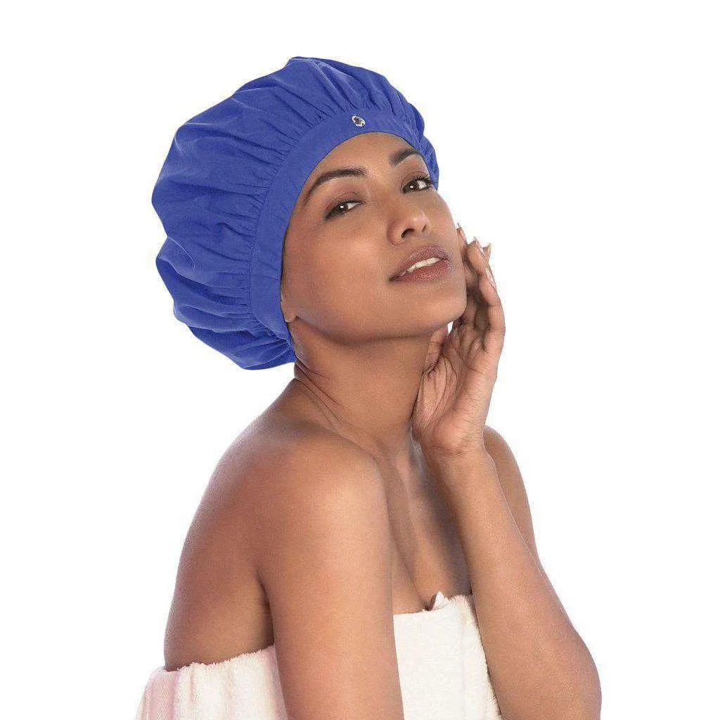 TURBELLA Fitted Band Shower Cap