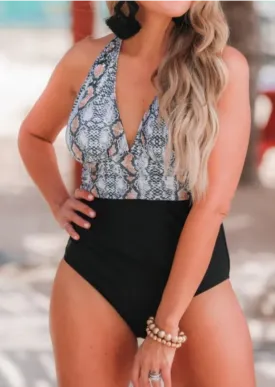 Vacation Cove Halter Swimsuit